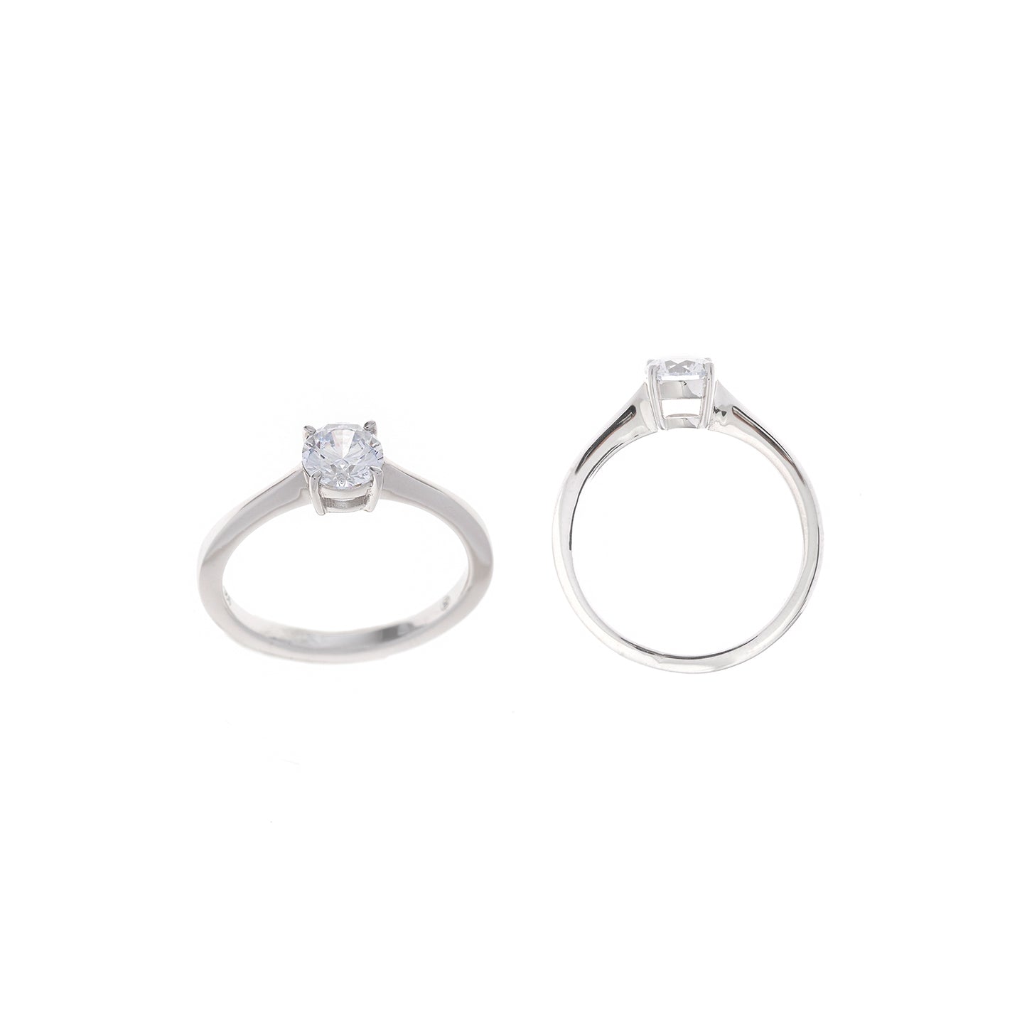 SOLITAIRE RING SILVER 925