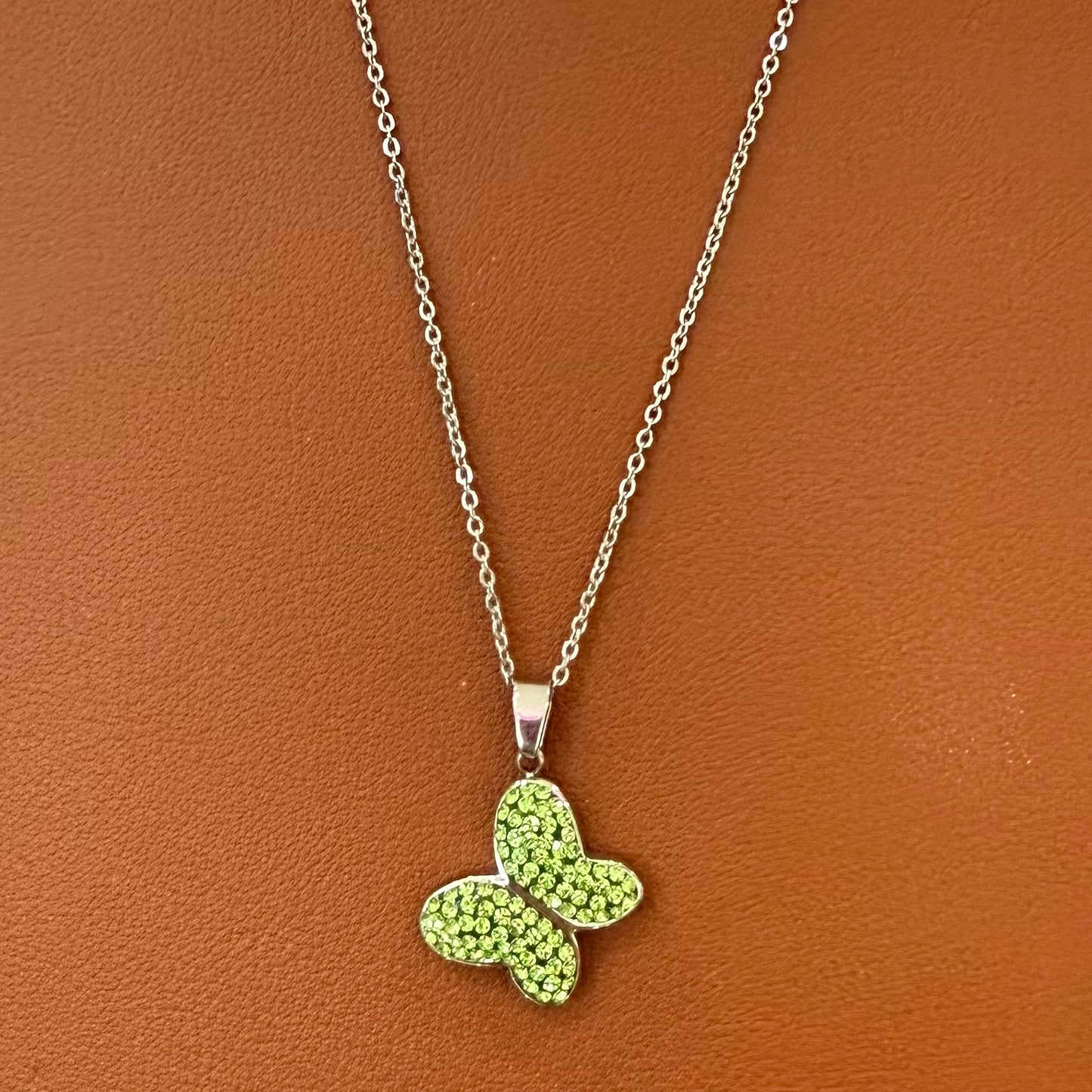 Stainless Steel Necklace Butterfly