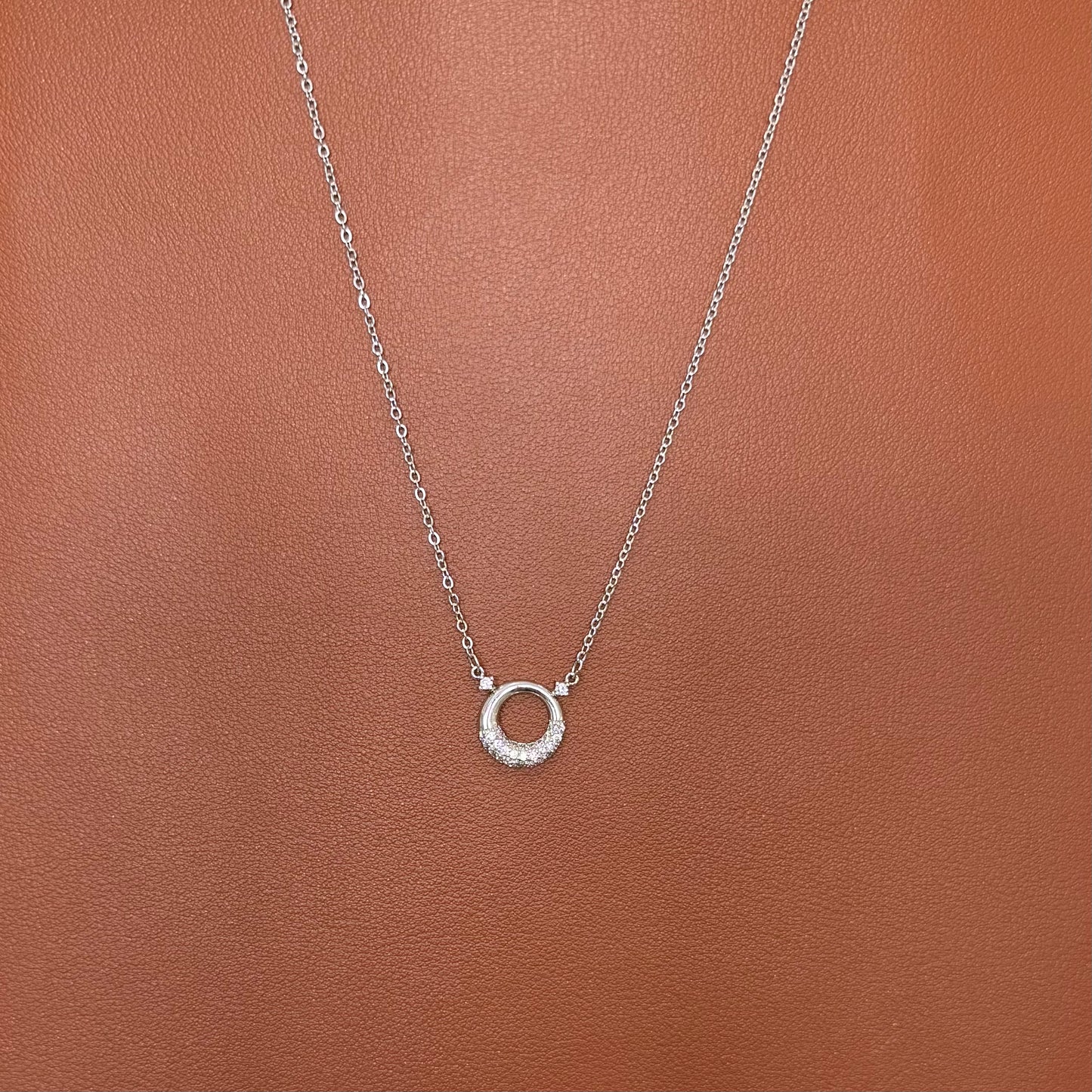 Stainless Steel Necklace Circle