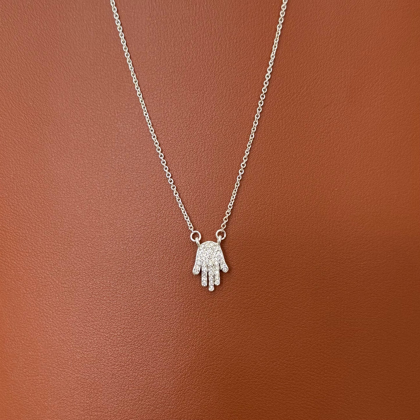 Stainless Steel Necklace Hamsa