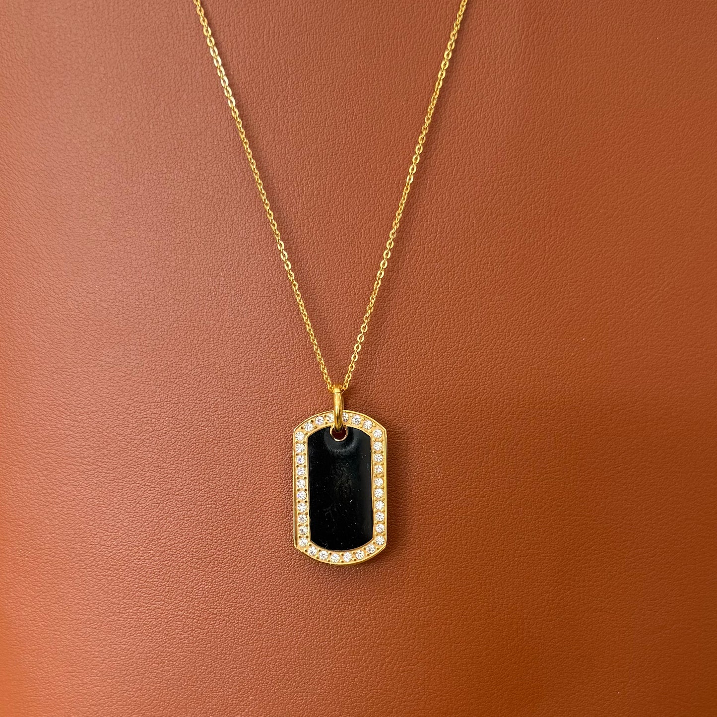 Stainless Steel Necklace Tag