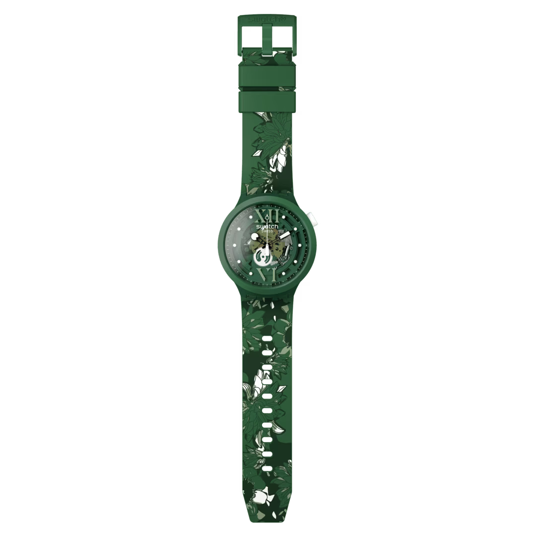 Swatch CAMOFLOWER GREEN
