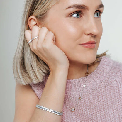 TI SENTO DOUBLE TENNIS BRACELET