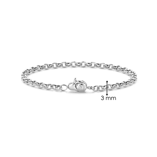 TI SENTO ROLLO BRACELET SILVER