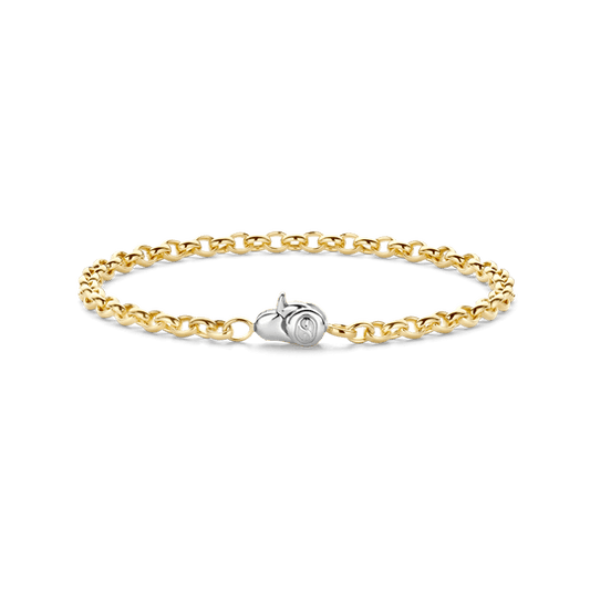 TI SENTO ROLLO BRACELET GOLD