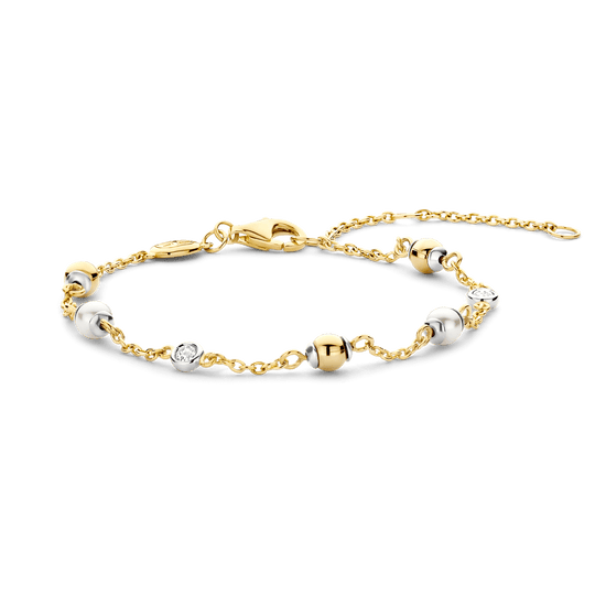 TI SENTO GOLD & PEARL BRACELET
