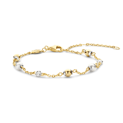 TI SENTO GOLD & PEARL BRACELET
