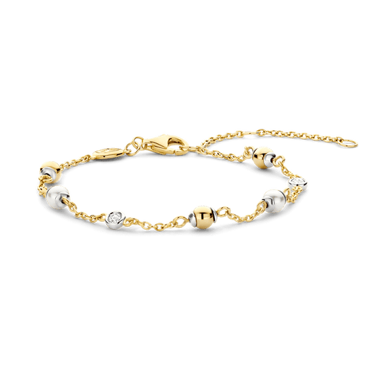 TI SENTO GOLD & PEARL BRACELET