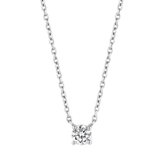 TI SENTO SINGLE CZ NECKLACE