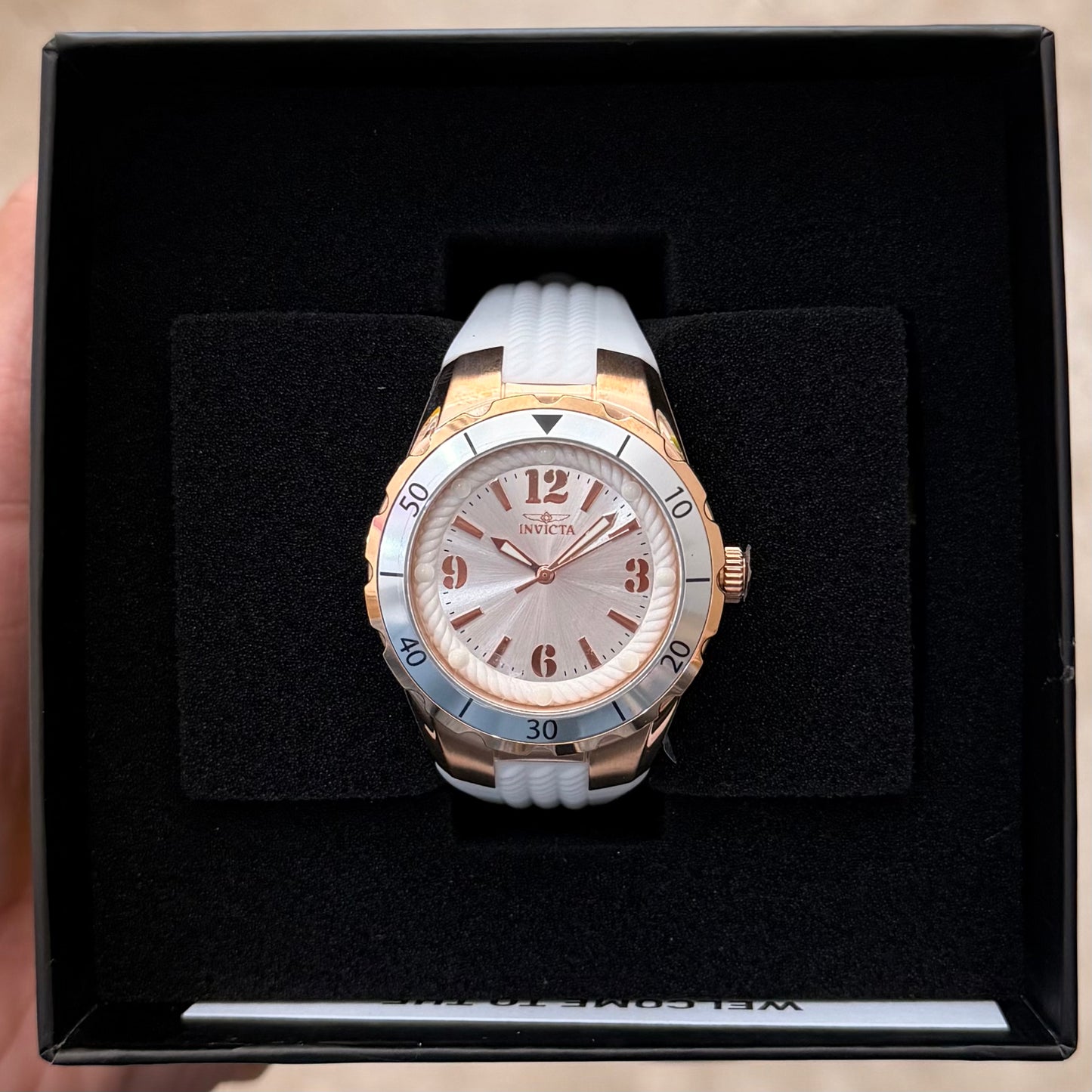 INVICTA - Reloj Dos Tonos 38mm Steel & Rubber