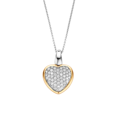 TI SENTO HEART NECKLACE