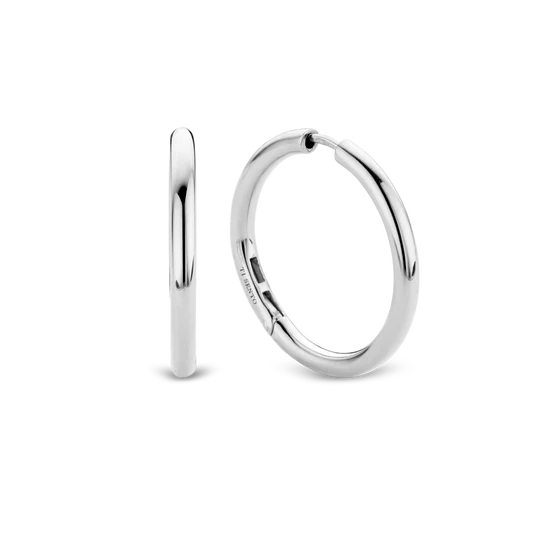 TI SENTO SILVER HOOPS