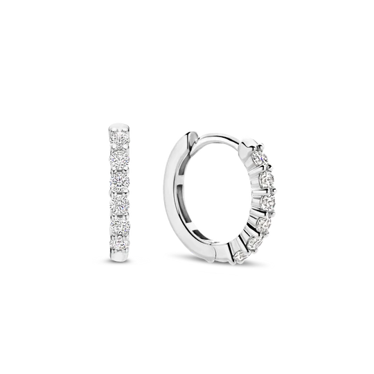 TI SENTO Small Hoops CZ