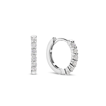 TI SENTO Small Hoops CZ