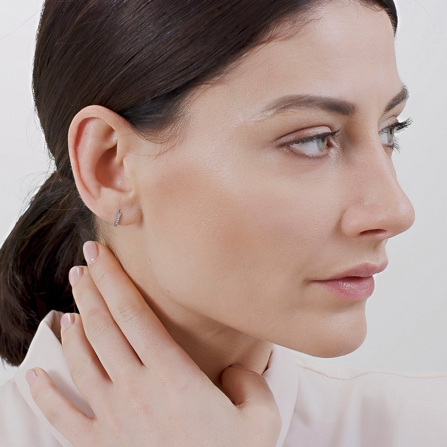 EARRING CHAKRA BABY HOOPS