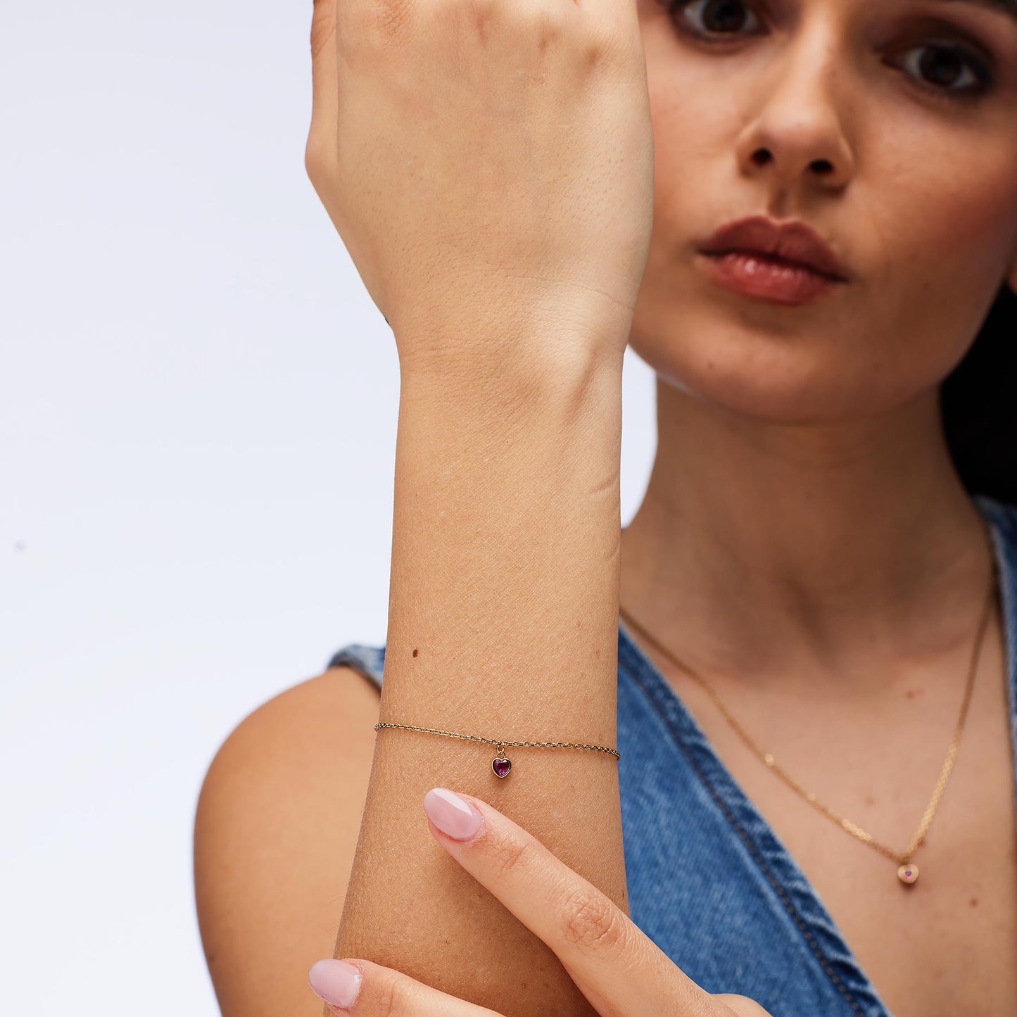 BROSWAY NECKLACE AND BRACELET SET CHAKRA LOVE