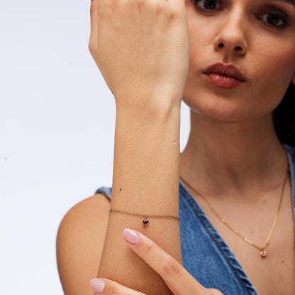 BROSWAY NECKLACE AND BRACELET SET CHAKRA LOVE