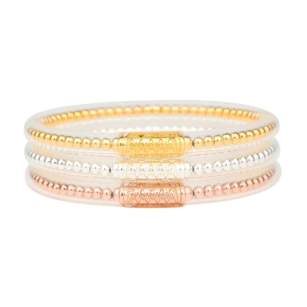 BIBI All Weather Bangles® (Set of 3) - Serenity Prayer