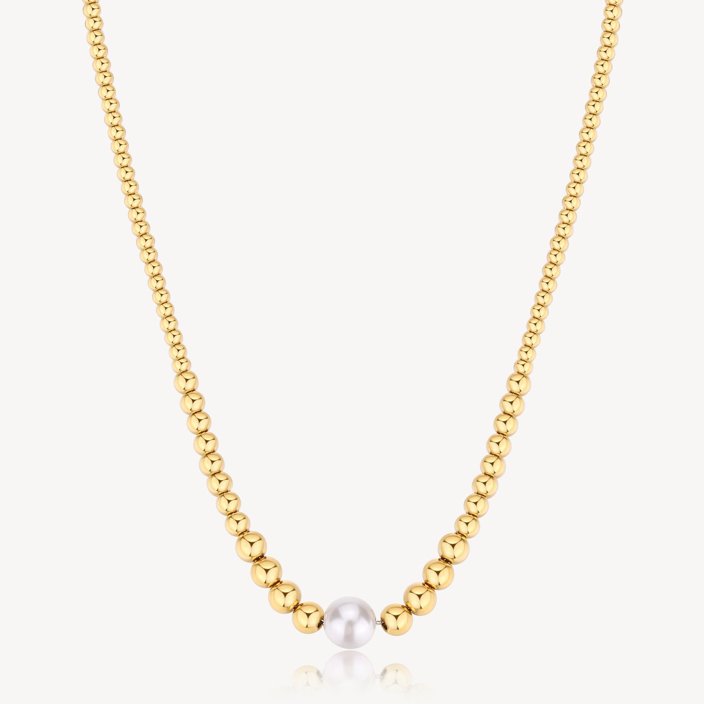 PERFECT NECKLACE GOLDEN STEEL