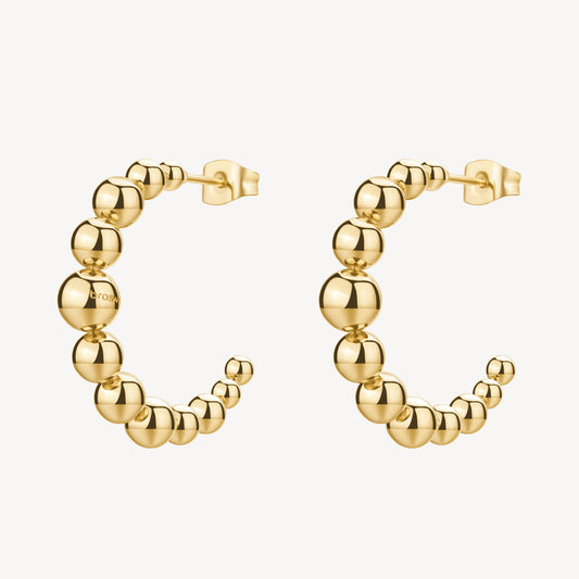EARRING PERFECT SEMI HOOPS