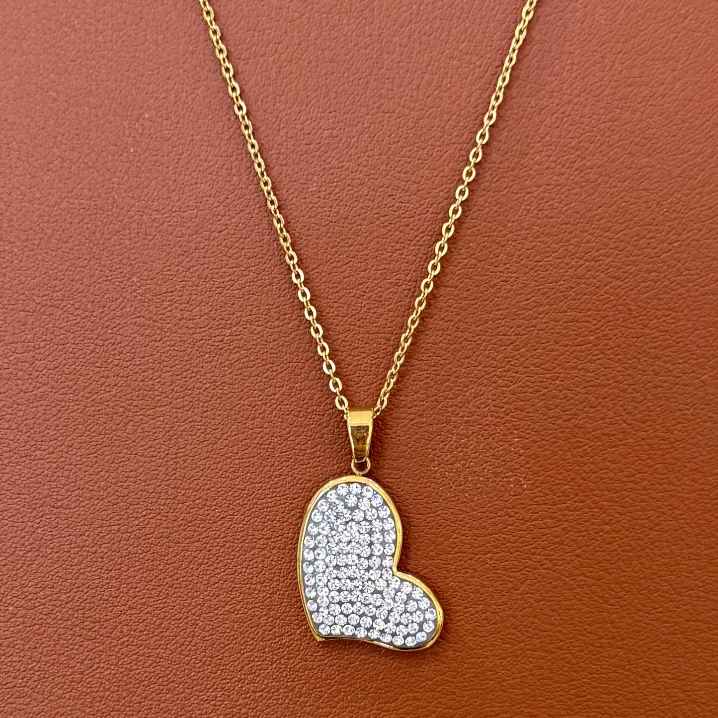 Stainless Steel Necklace Heart