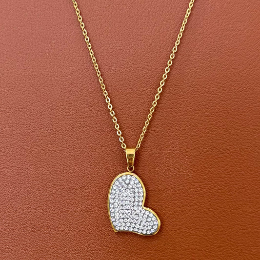 Stainless Steel Necklace Heart