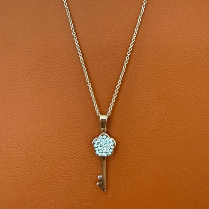 Stainless Steel Necklace Key