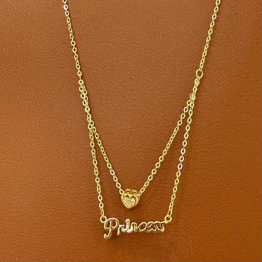 Stainless Steel Necklace "Princess"