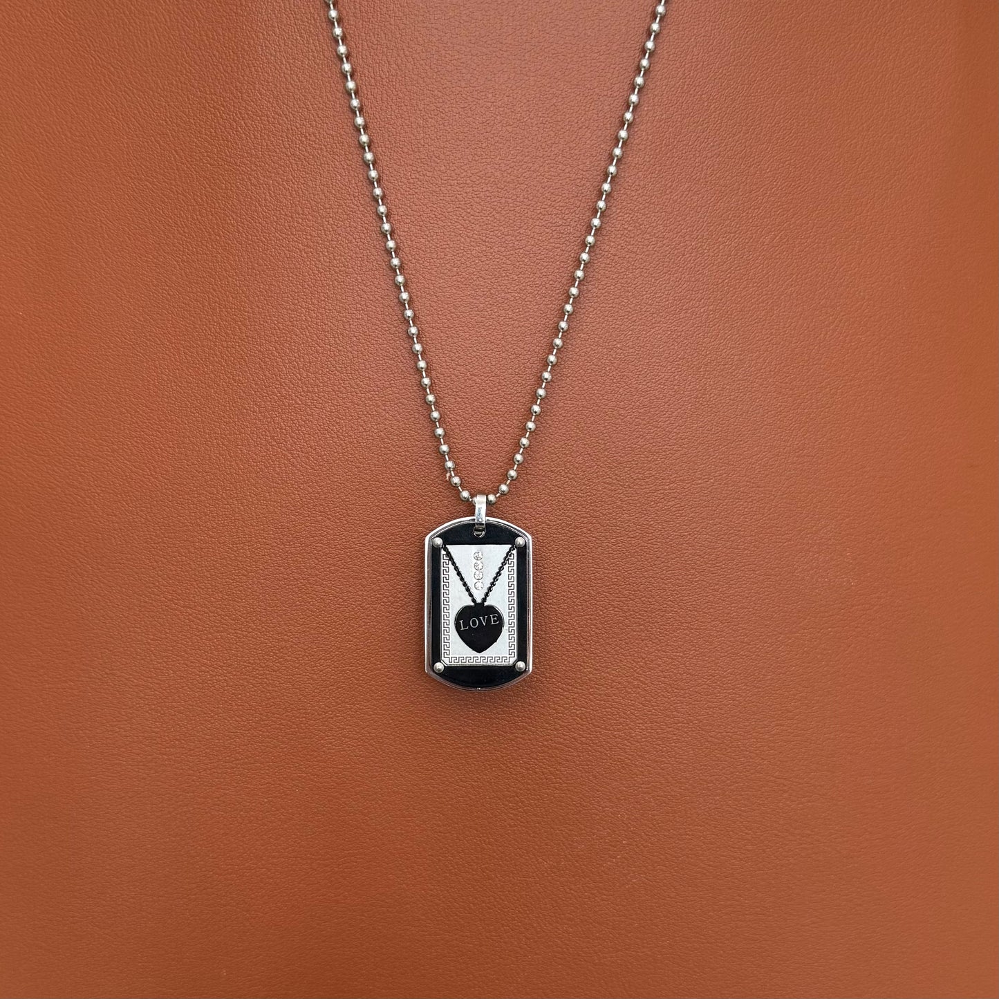 Stainless Steel Necklace Love