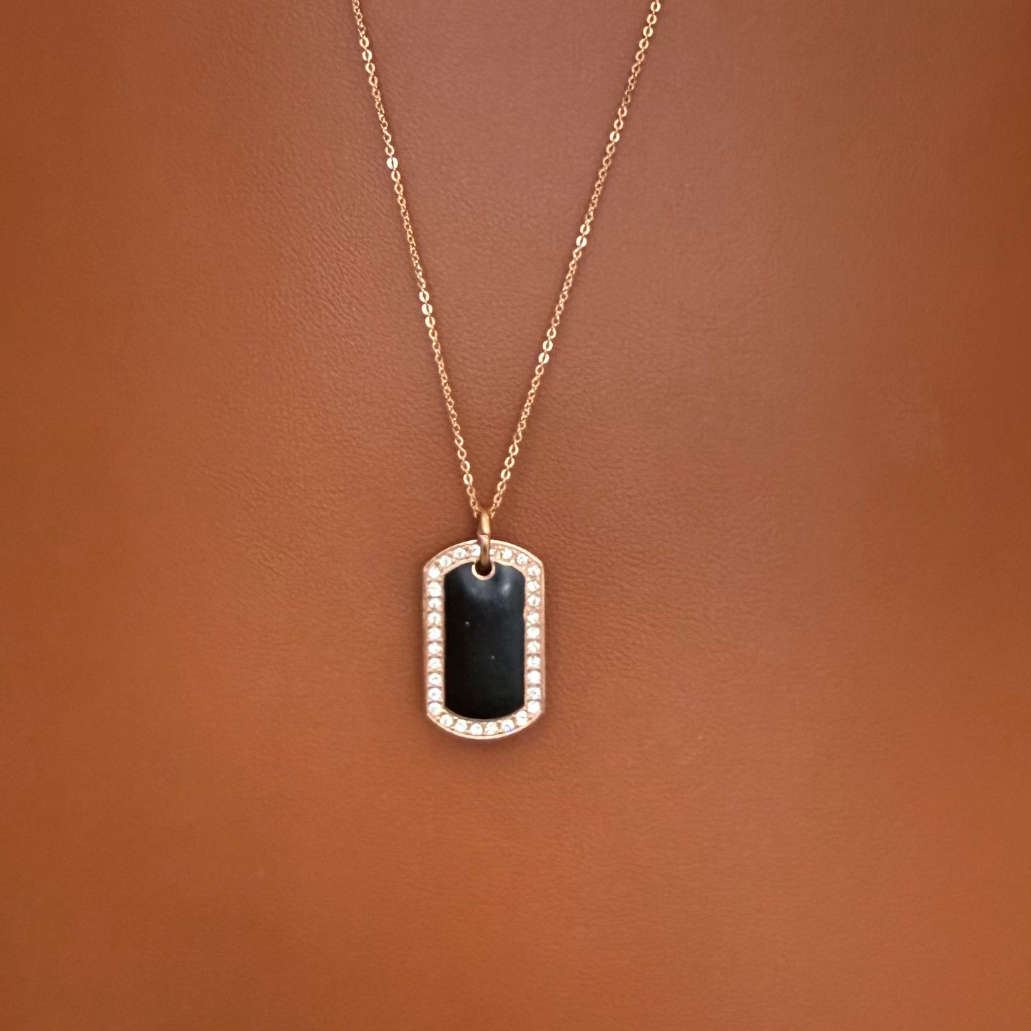 Stainless Steel Necklace Tag