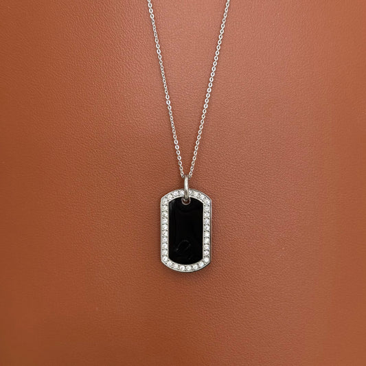 Stainless Steel Necklace Tag