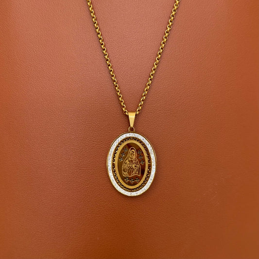 Stainless Steel Necklace Virgin