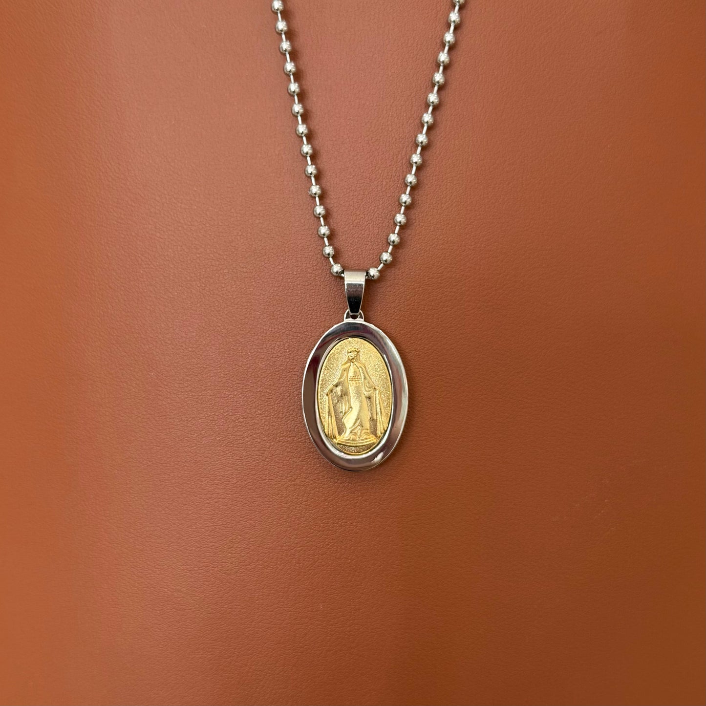 Stainless Steel Necklace Virgin