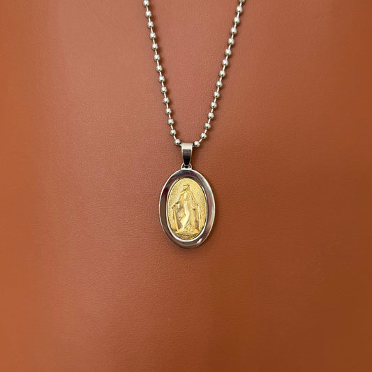 Stainless Steel Necklace Virgin
