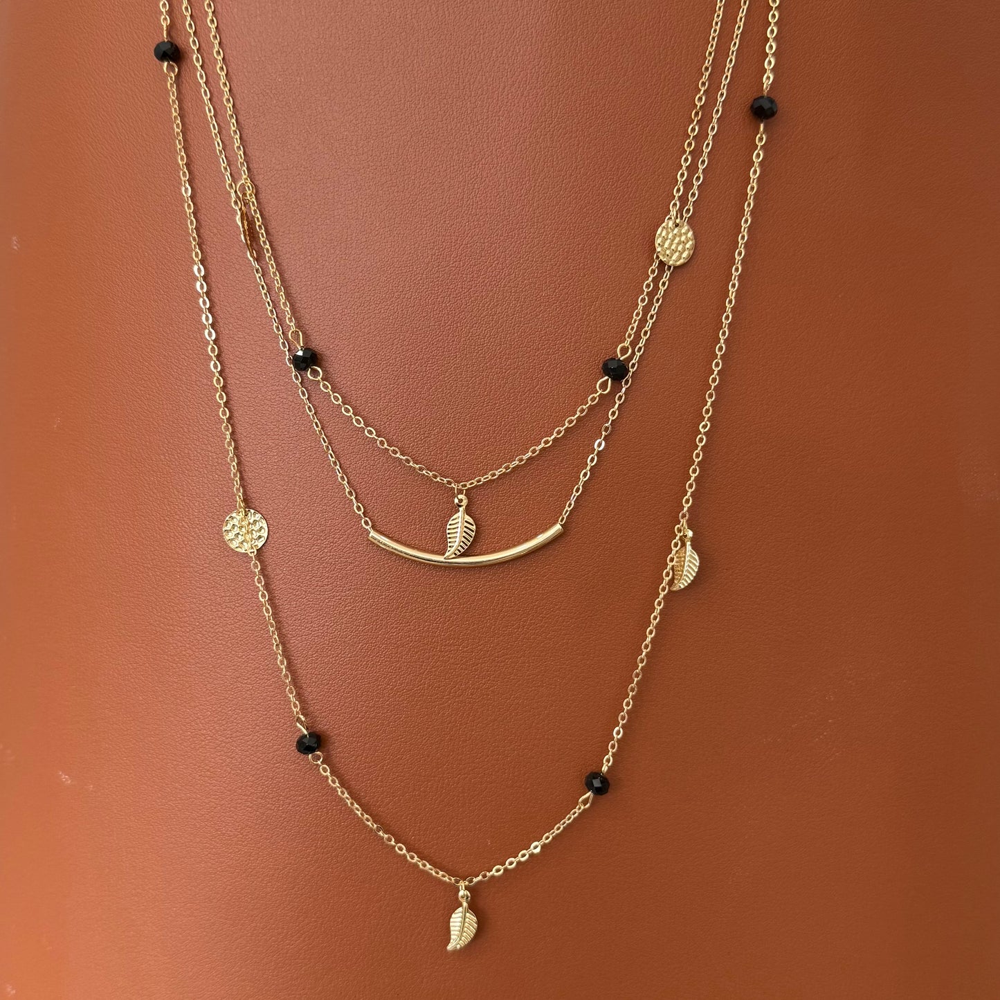 Stainless Steel Necklace Triple