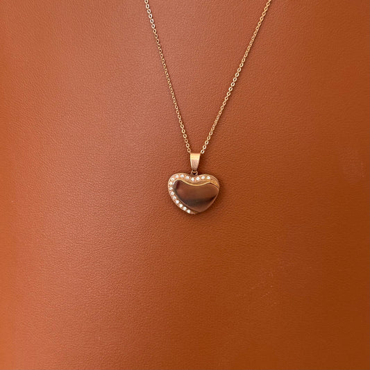 Stainless Steel Necklace Heart