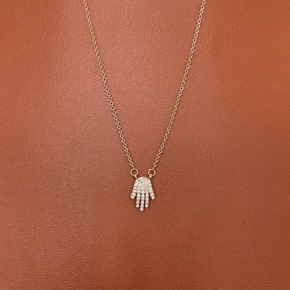 Stainless Steel Necklace Hamsa