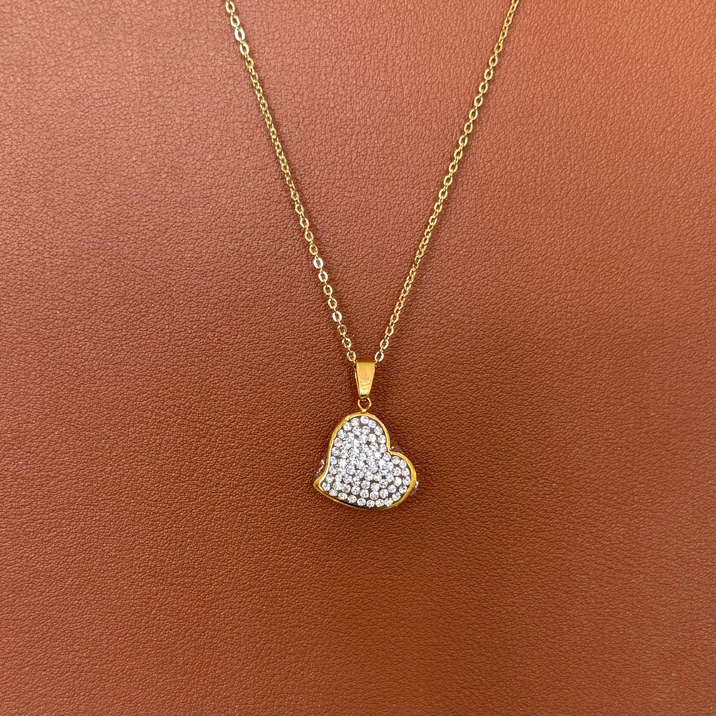 Stainless Steel Necklace Heart