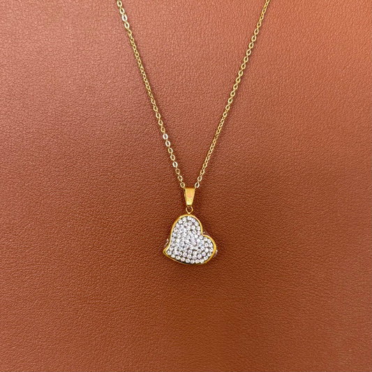 Stainless Steel Necklace Heart