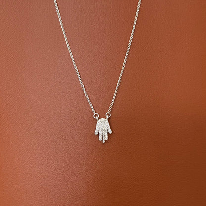 Stainless Steel Necklace Hamsa