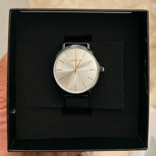 INVICTA - Reloj Black Steel 38mm