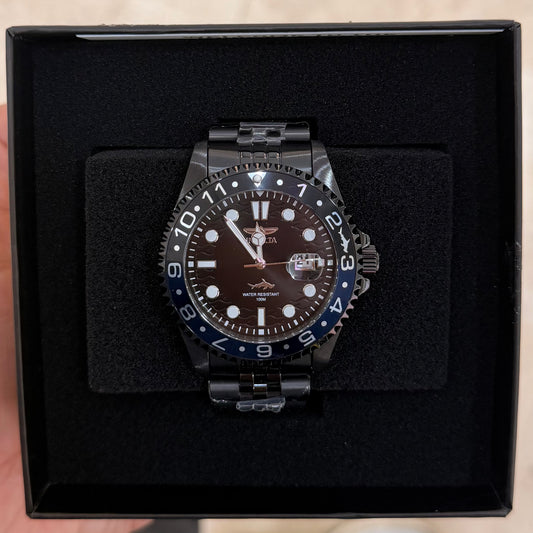 INVICTA - Reloj Black Steel 43mm