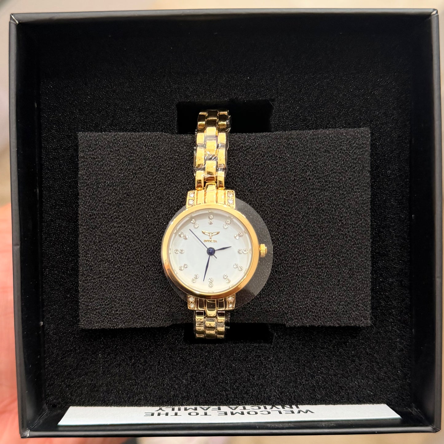 INVICTA - Reloj Dorado 25mm Steel