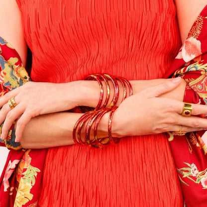 Tzubbie Koi Red All Weather Bangles®