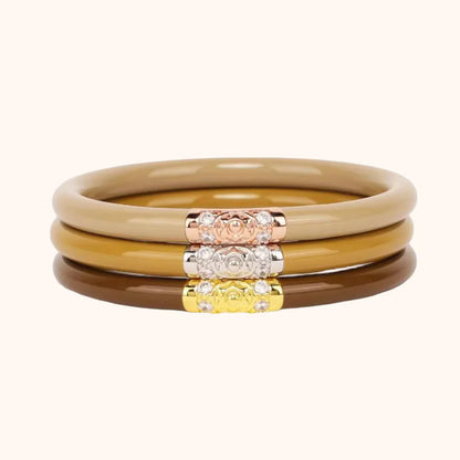 Three Kings All Weather Bangles® - Oro