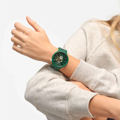 Swatch CAMOFLOWER GREEN
