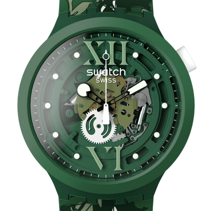 Swatch CAMOFLOWER GREEN