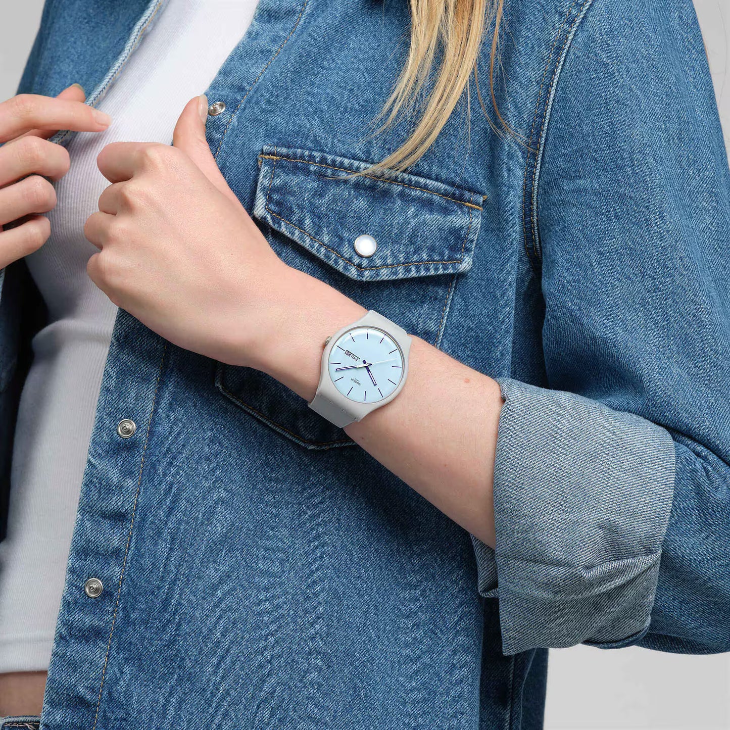 Swatch BLUEBERRY  SKY