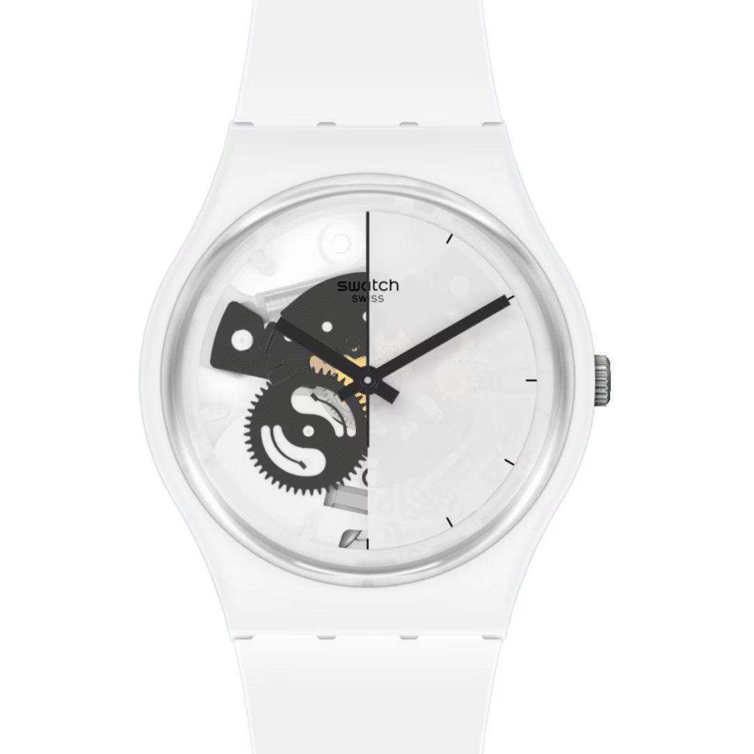 Swatch LIVE TIME WHITE