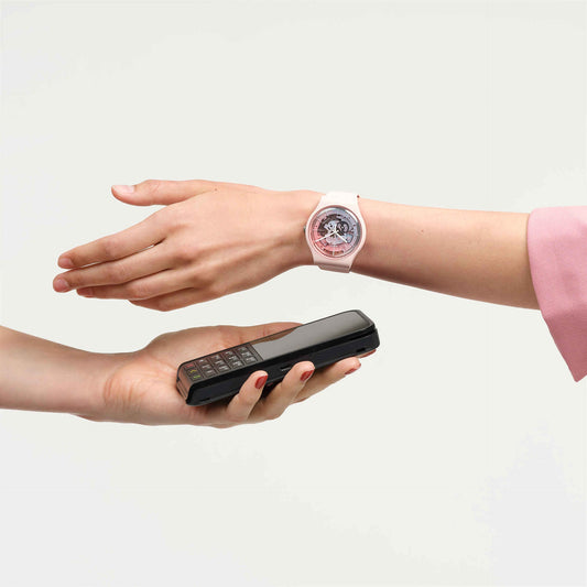Swatch FLEETINGLY PINK PAY